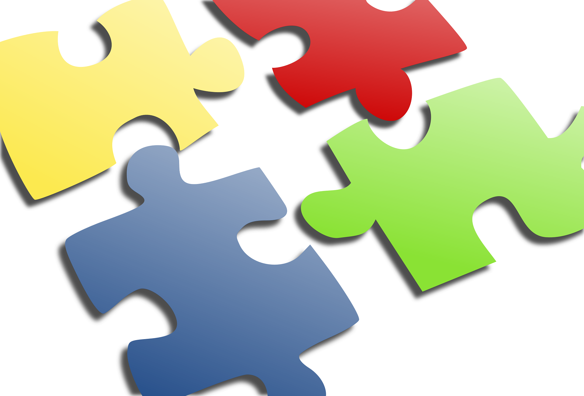 Team collaborating on a project